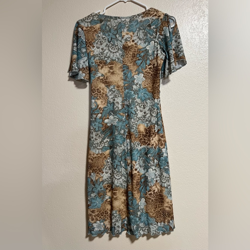 Mardee women dress size S 100% poliester hand wash - Picture 2 of 5